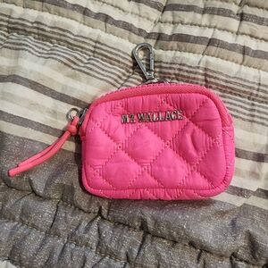 Mz wallace medium link pouch bright pink